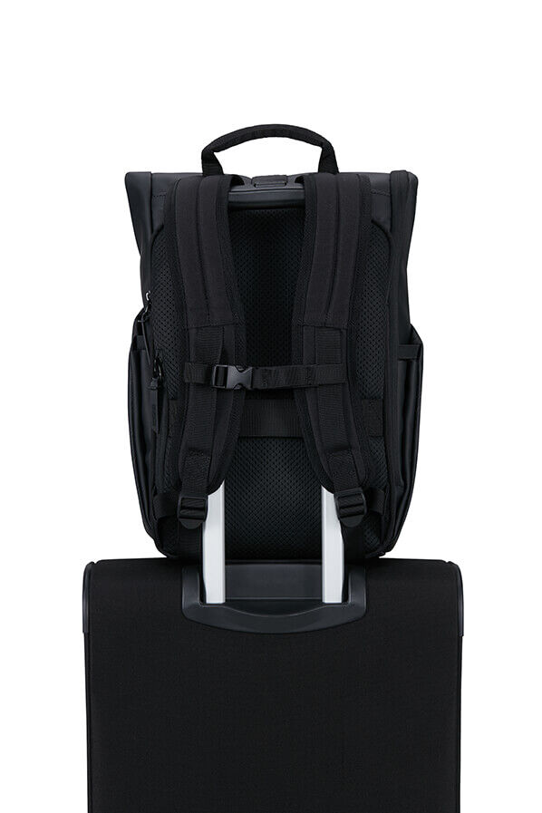 Urban Tide H&aacute;tizs&aacute;k 14'' rolltop 14" | American Tourister Urban Tide Rolltop Laptop Backpack 14'  Fekete