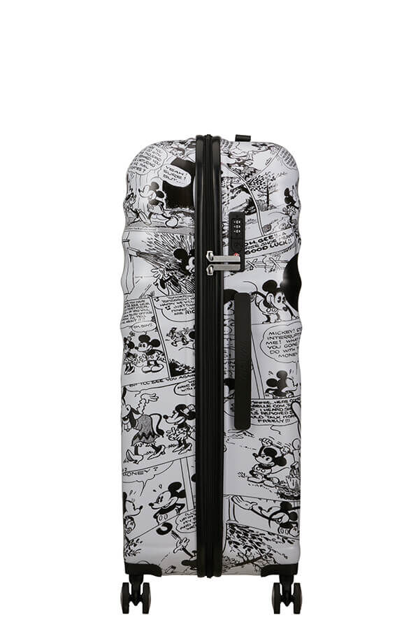 American Tourister Disney Wavebreaker Spinner TSA Disney Fl 77cm  Minnie, feh&eacute;r
