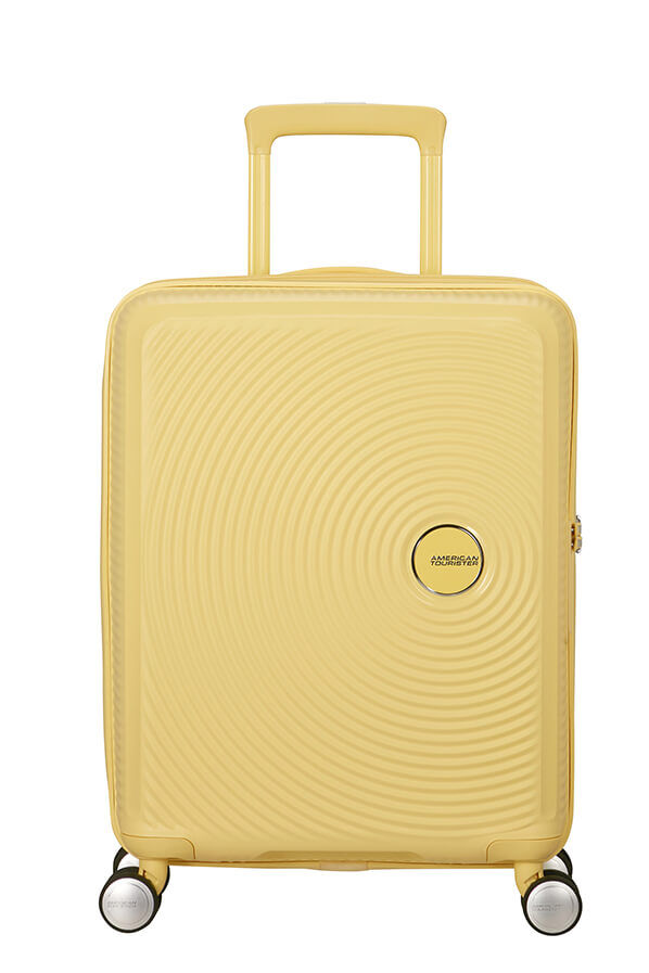 American Tourister SoundBox Spinner TSA Expandable 55cm  Pastel Yellow