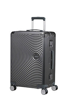 American Tourister Soundbox Alu Közepes méretű feladható poggyász