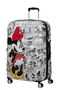 American Tourister Disney Wavebreaker Spinner TSA Disney Fl 77cm  Minnie, fehér
