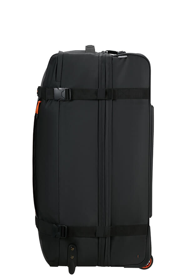 American Tourister Urban Track Duffle with wheels Lmtd L  Fekete/Narancss&aacute;rga