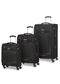 American Tourister Summer Session 3 Pc Set A  Black/Orange