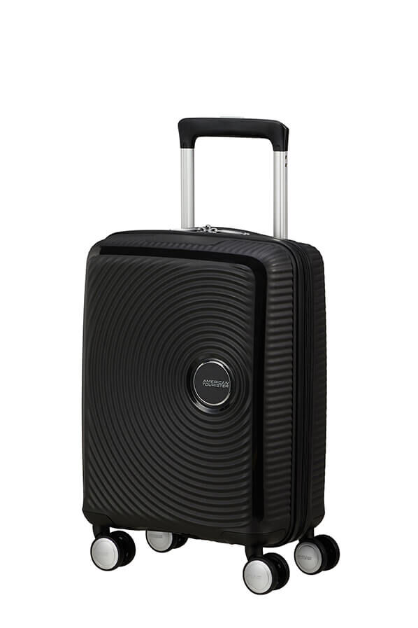 American Tourister Soundbox Mini Spinner 47cm  M&eacute;ly fekete