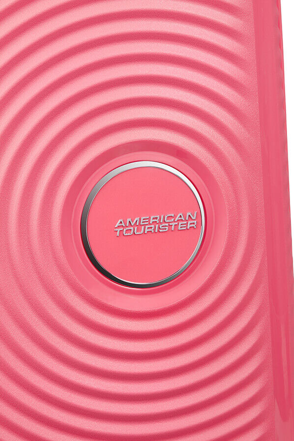 American Tourister Soundbox Mini Spinner 47cm  Sun Kissed Coral