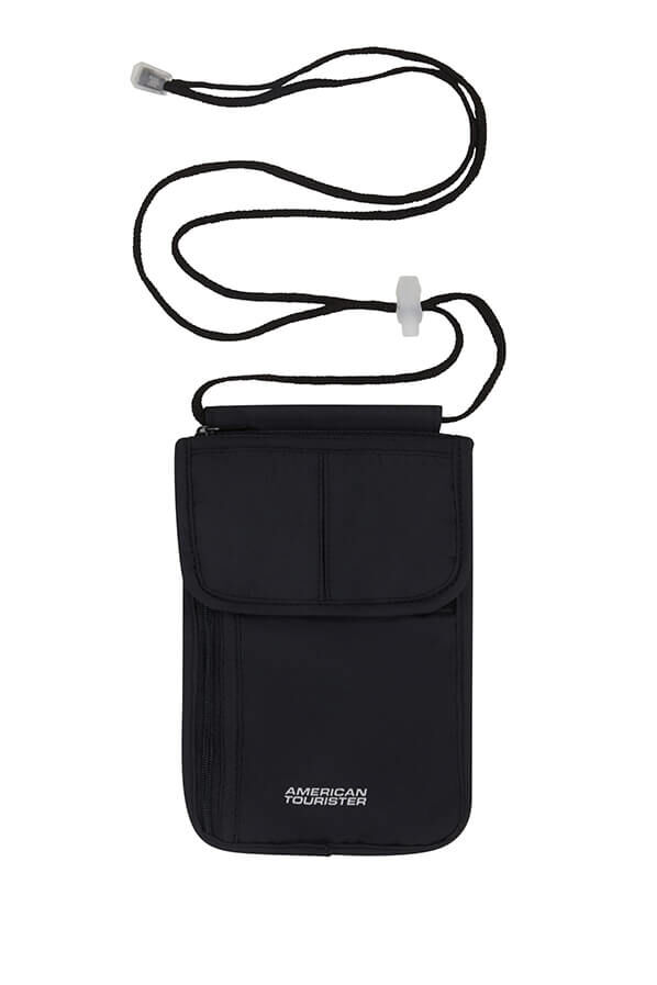 Neck Pouch RFID Nyakp&aacute;rna | American Tourister American Tourist. Ta RFID Security Neck Pouch  Fekete