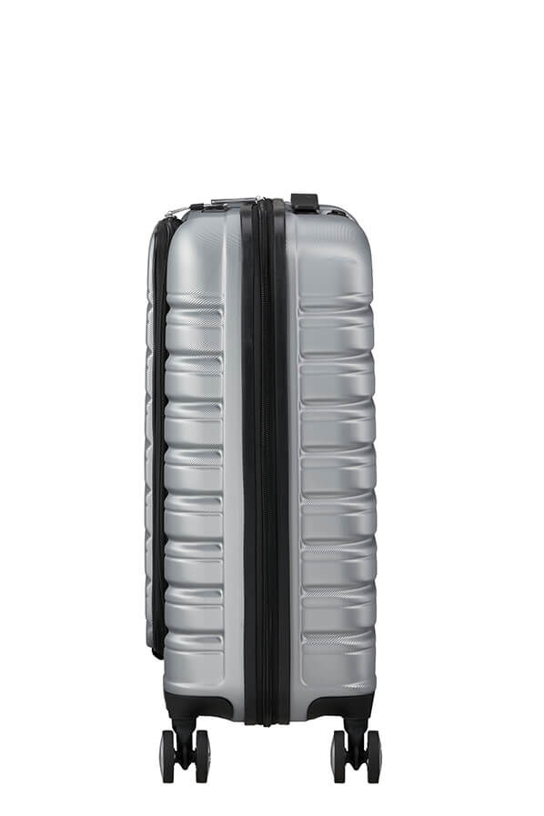 American Tourister Flashline SPIN. 55/20 FRONTLOADER  Sky Silver