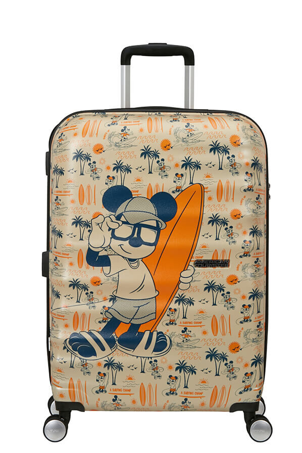 American Tourister Disney Wavebreaker Spinner TSA Disney Fl 67cm  Mickey Super Surfer