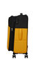 American Tourister Daring Dash Spinner Expandable TSA M  Black/Yellow