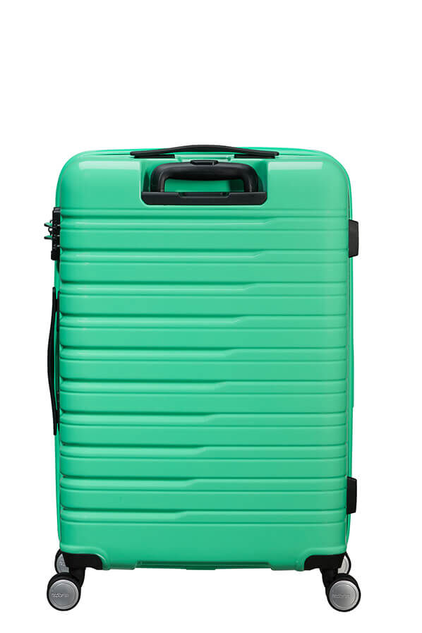 Flashline Pop K&ouml;zepes m&eacute;retű feladhat&oacute; poggy&aacute;sz | American Tourister Flashline Pop Spinner Exp TSA 67cm  Light Green