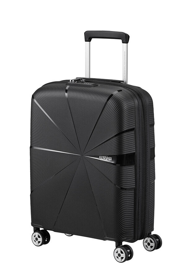 American Tourister Starvibe Spinner Expandable TSA 55cm Fekete