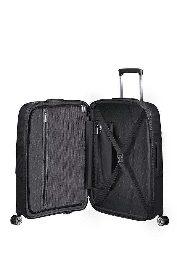 American Tourister Starvibe Spinner Expandable TSA 67cm Fekete
