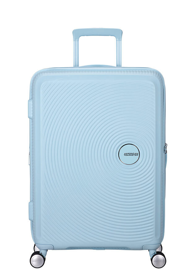 American Tourister SoundBox Spinner TSA Expandable 67cm  Pastel Blue