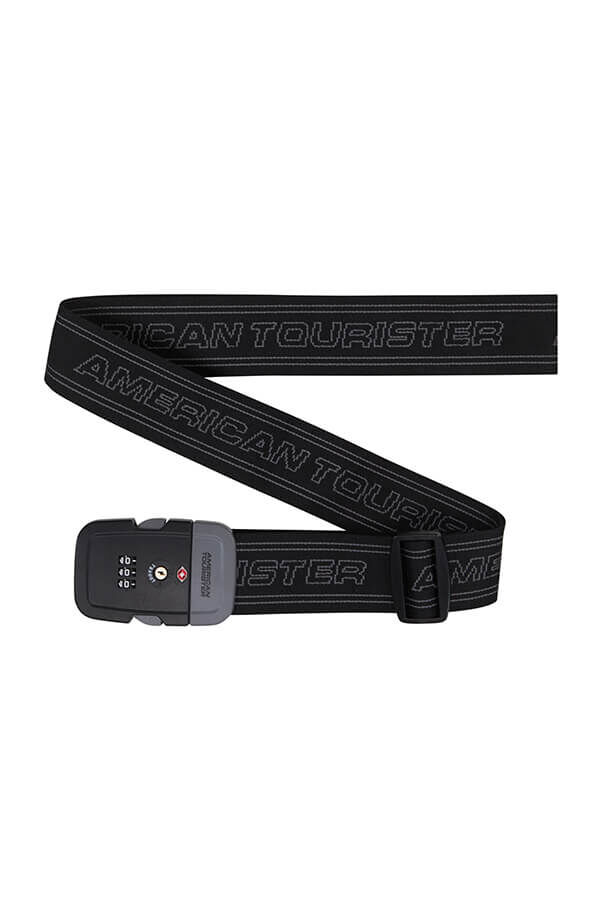 American Tourister American Tourist. Ta Luggage Belt TSA  Fekete/Sz&uuml;rke