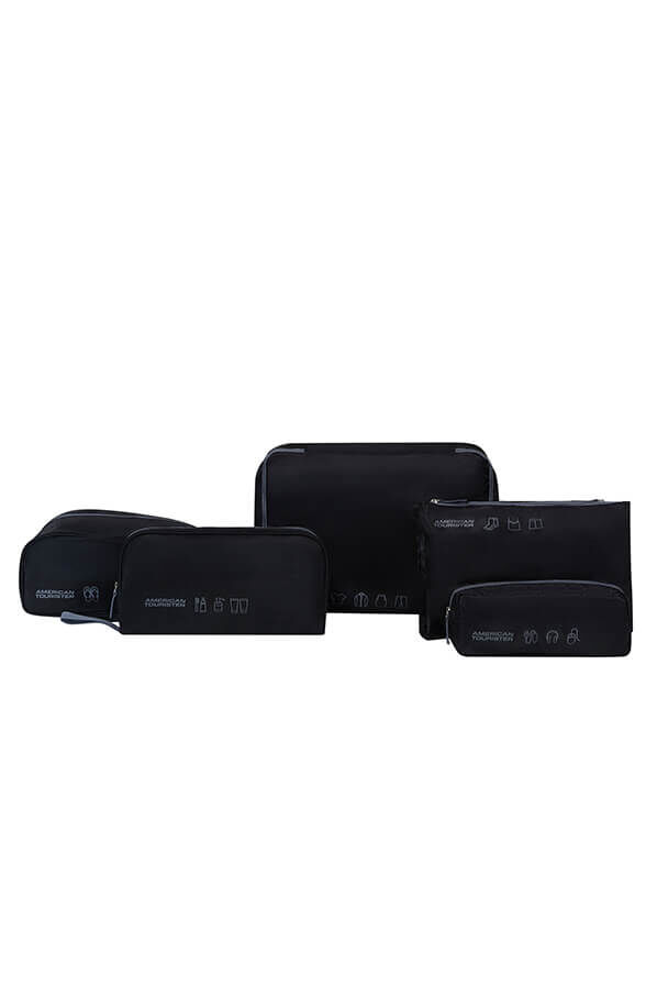 American Tourister American Tourist. Ta Packing Organizers 5Pcs  Black/Grey