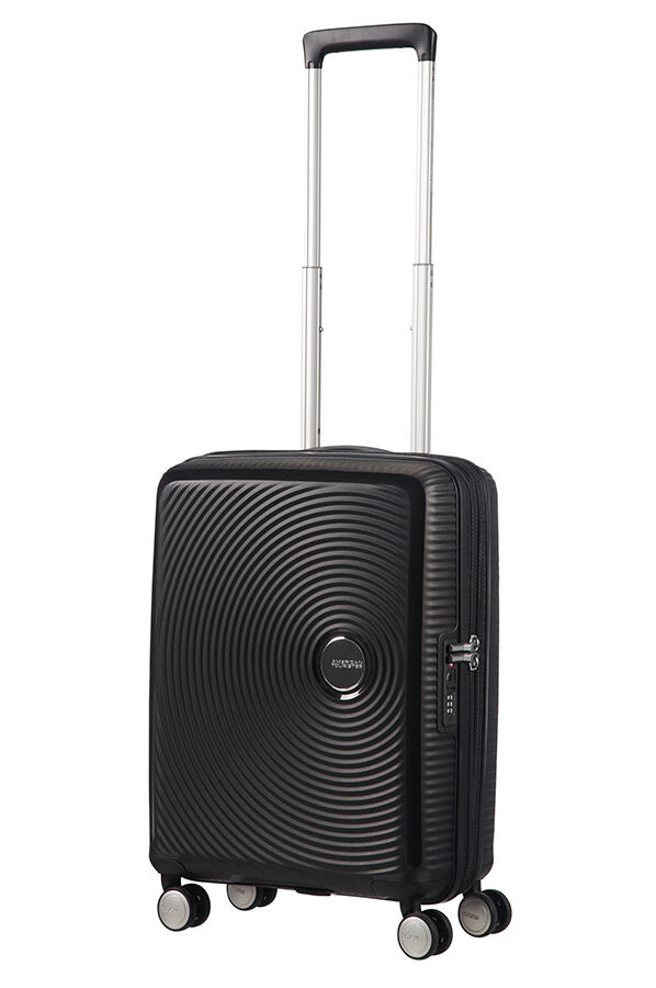 American Tourister Soundbox Spinner Expandable 55cm Bass Black