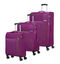 American Tourister Fun Cruise 3 PC Set A  Deep Purple/Aquamarine