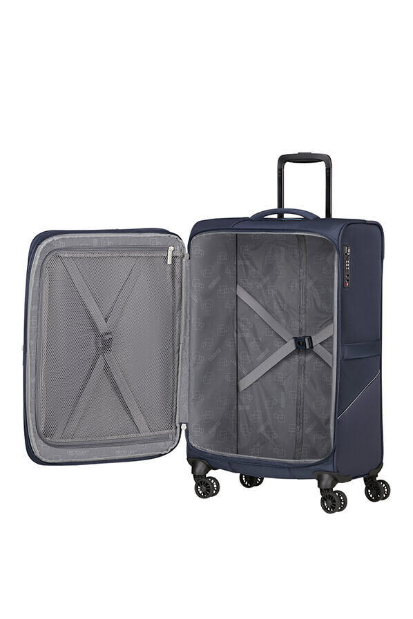 American Tourister SummerRide Spinner M EXP TSA 69cm Navy