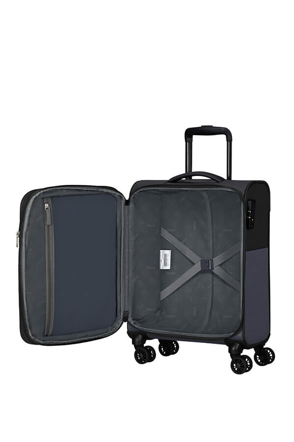 American Tourister Daring Dash Spinner Expandable TSA S  Fekete/Sz&uuml;rke