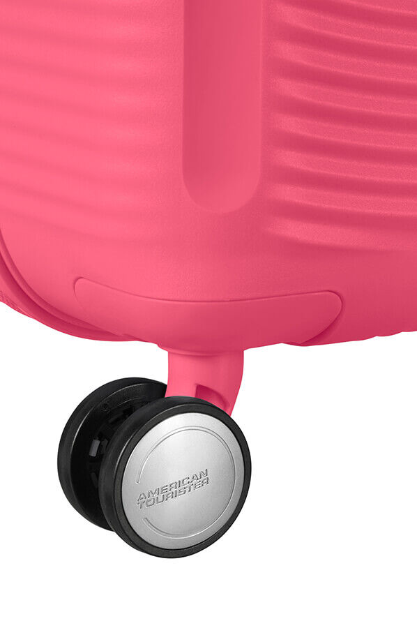 American Tourister Soundbox Spinner Expandable 55cm  HOT PINK