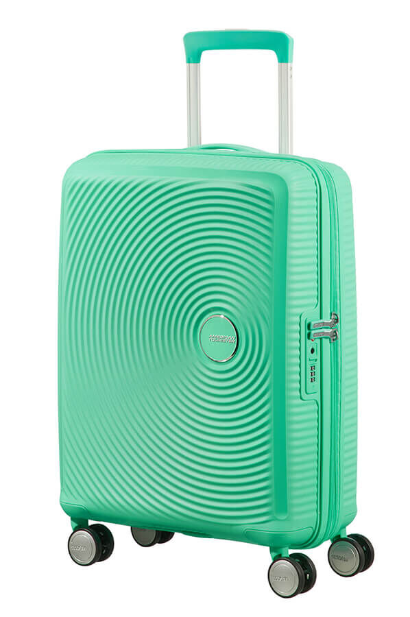 American Tourister Soundbox Spinner 55  Deep Mint