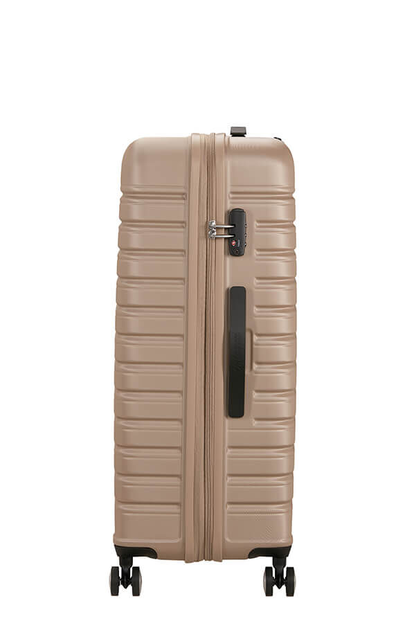 American Tourister Flashline Spinner 78/29 EXP TSA  Ivory Gold