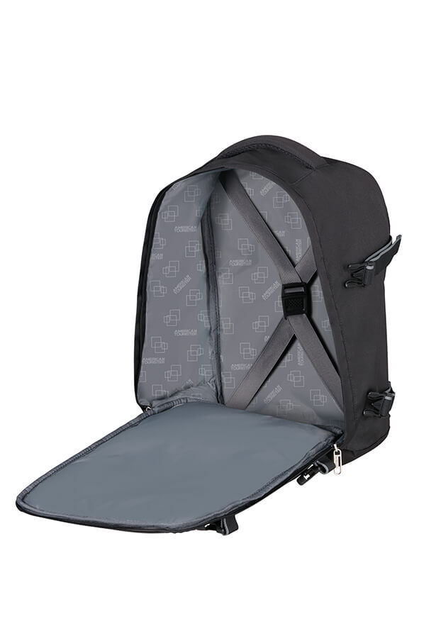 American Tourister Cloudrider Cabin Backpack S  Koromfekete