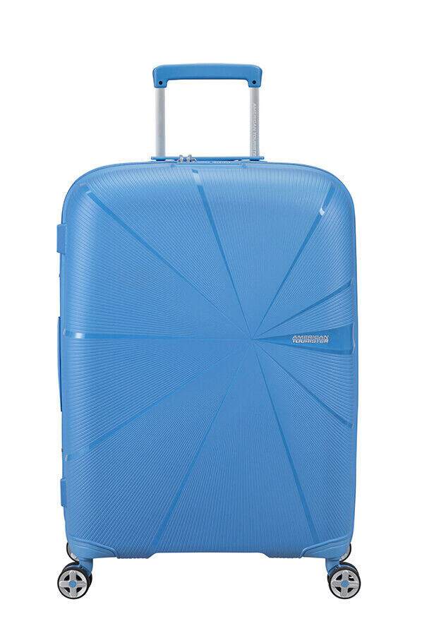 American Tourister Starvibe Spinner Expandable TSA 67cm Tranquil Blue