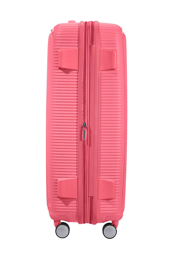 American Tourister Soundbox Spinner Expandable 77cm  Sun Kissed Coral