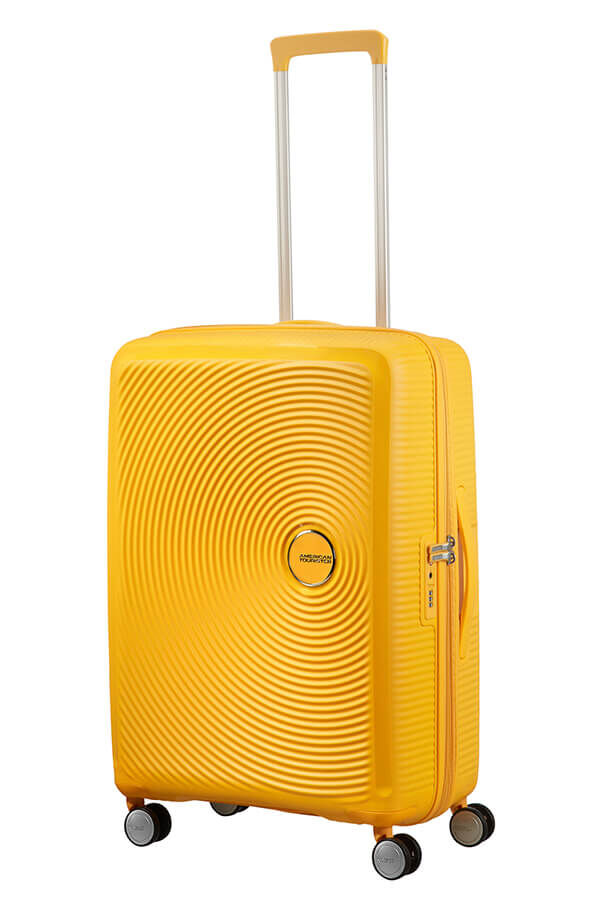 American Tourister Soundbox Spinner 67cm  Golden Yellow