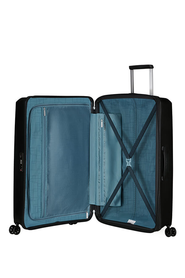American Tourister Aerostep Spinner 77/28 Exp Tsa 77cm  Fekete