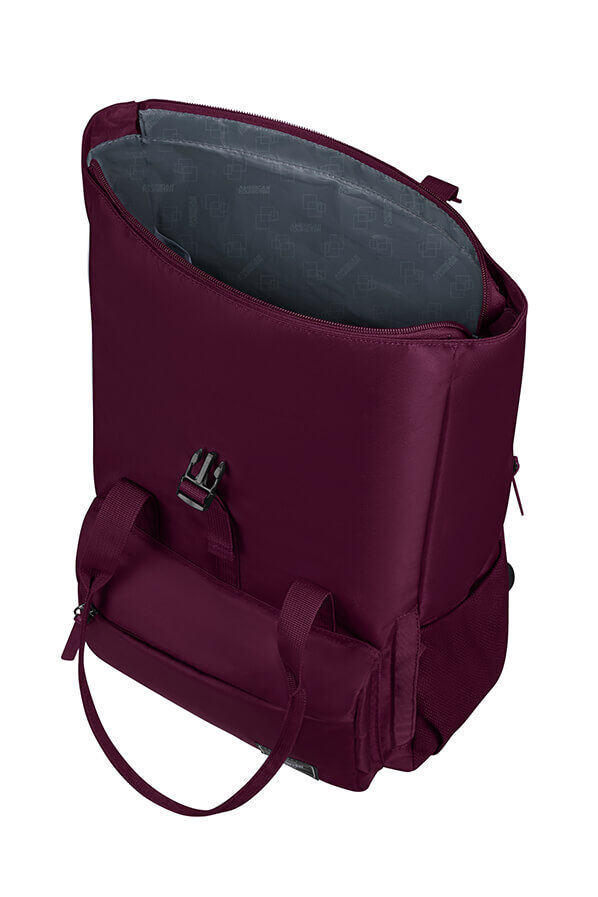 American Tourister Urban Groove Ug25 Tote Backpack 15.6'  Wild Cherry