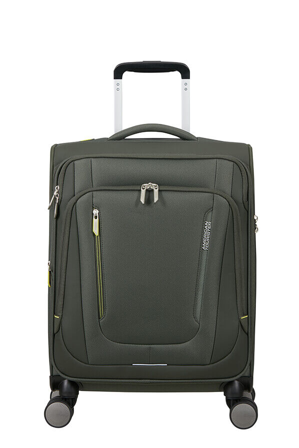 American Tourister Wanderlite Spinner EXP TSA S  Dark Khaki