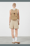 Lipault Lost In Berlin Mini Cargo Backpack  Sandstone