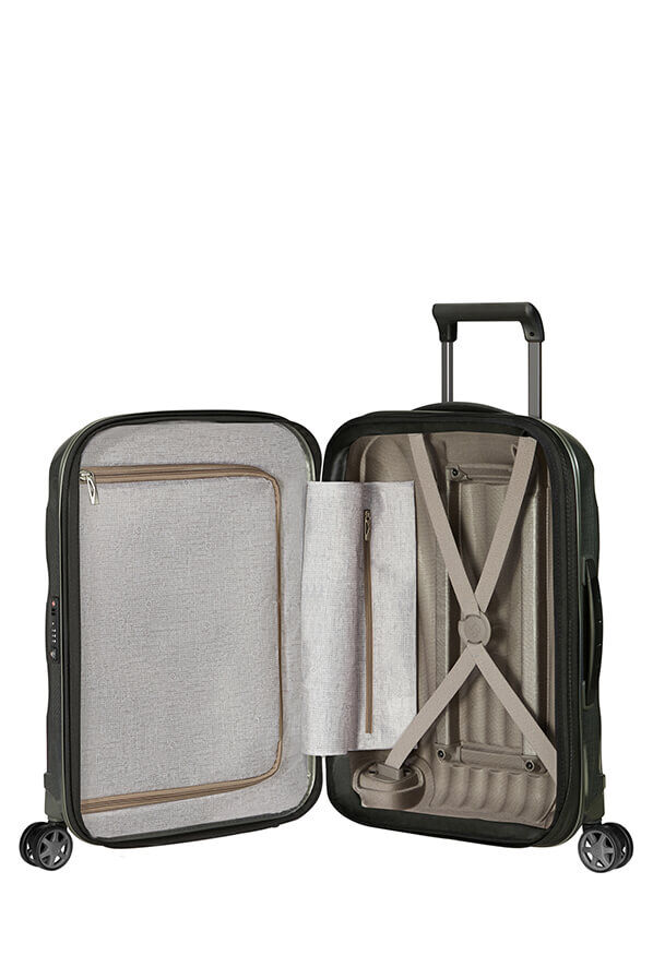 Samsonite C-Lite Spinner Expandable 55cm  Metallic Green