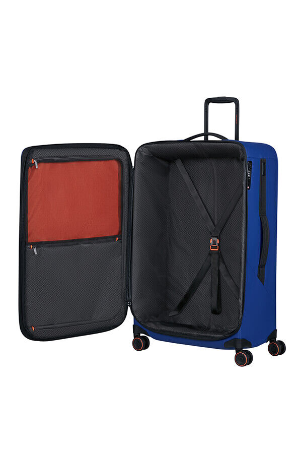 Samsonite Glazed Spinner Expandable 78cm  Electric Blue