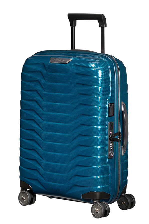 Samsonite Proxis Spinner Expandable 55cm  Petrol Blue