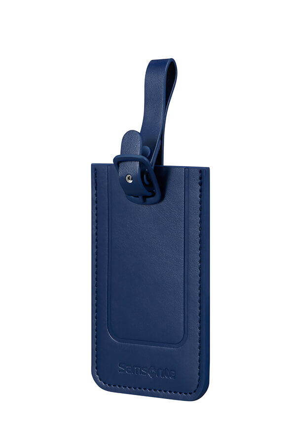 Samsonite Ta Revolution Rectangle Luggage Tag x2  Midnight Blue