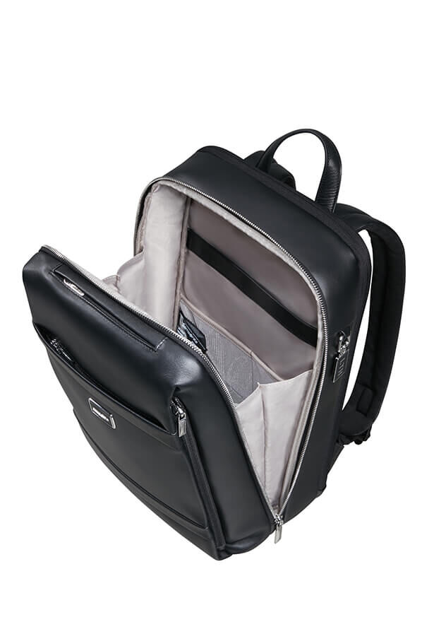 Image Biz Leather H&aacute;tizs&aacute;k 14.1" | Samsonite Image Biz Leather Backpack 14.1'  Black