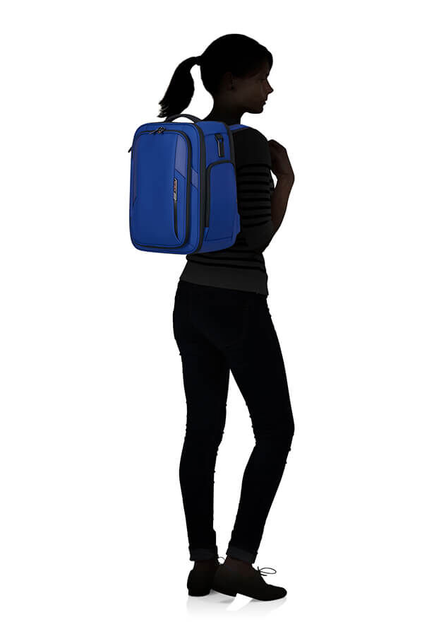 Samsonite Glazed Underseat Backpack S  Electric Blue