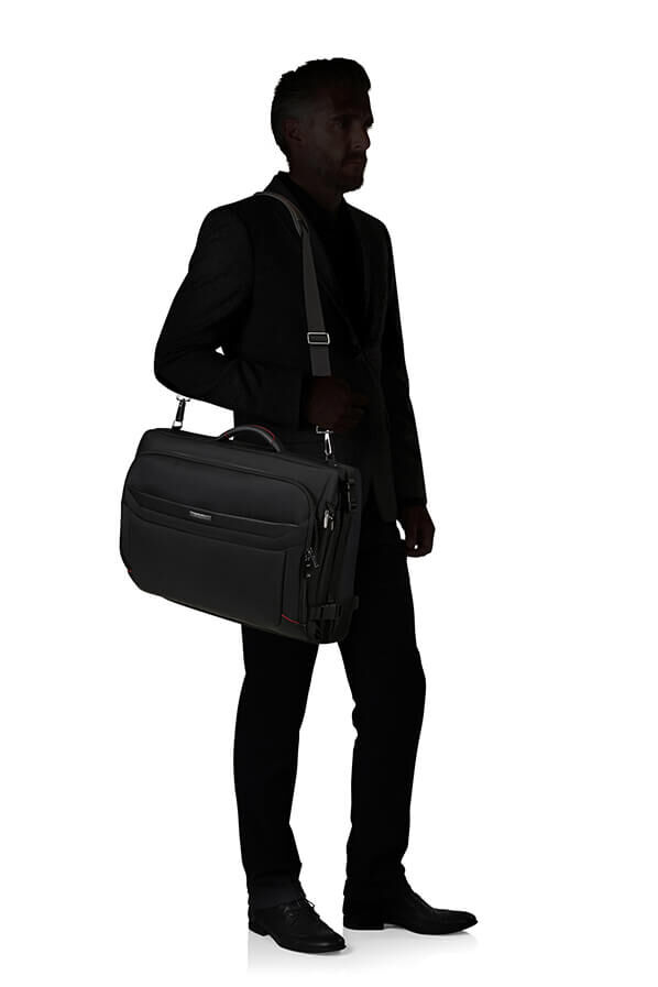 Samsonite Pro-Dlx 6 Tri-Fold Garment Bag  Black