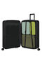 Samsonite Restackd Spinner Expandable 75cm  Black