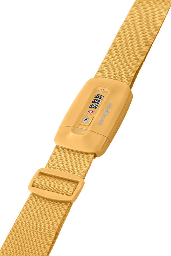 Samsonite Ta Revolution Luggage Strap/TSA Lock  Yellow