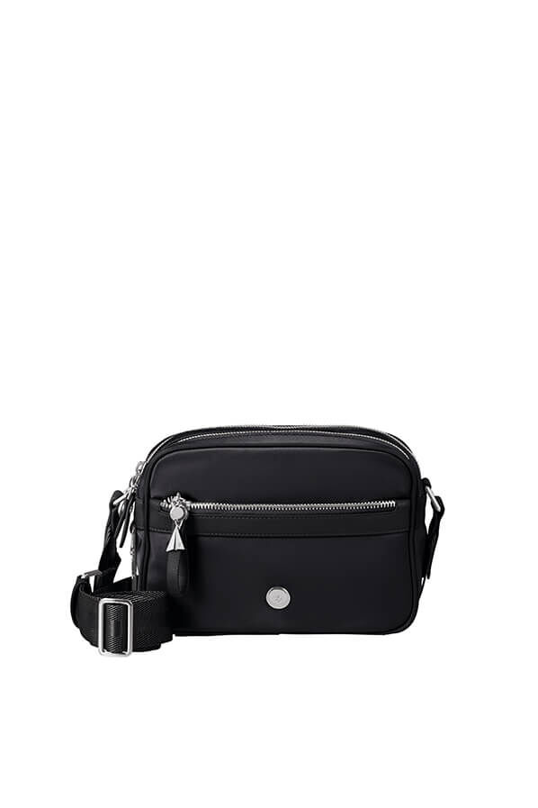 Samsonite Karissa Evo Shoulder Bag 2 Comp  Black
