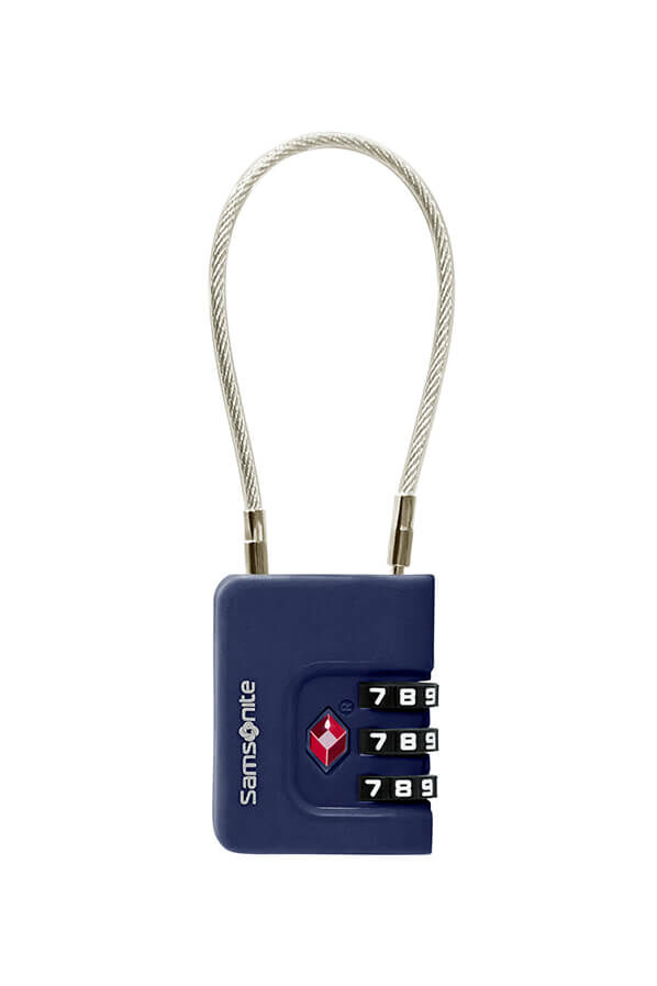Samsonite Ta Revolution Cablelock 3 dial TSA  Midnight Blue
