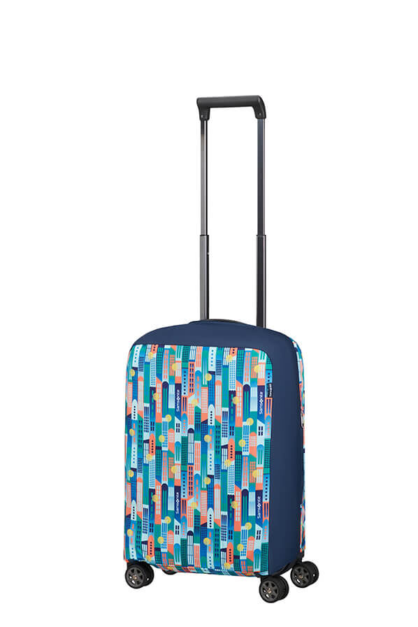 Samsonite Ta Revolution Foldable Luggage Cover S  City Print