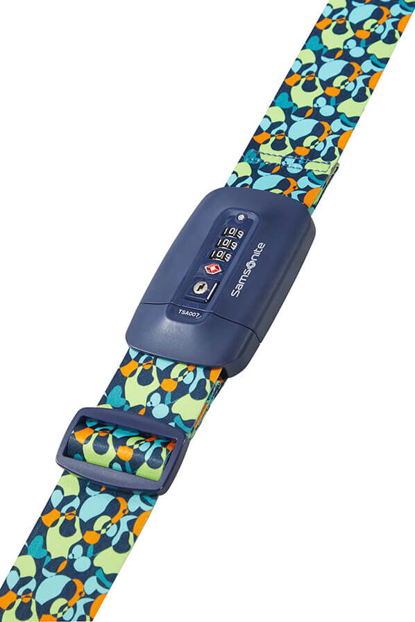 Samsonite Ta Revolution Luggage Strap/TSA Lock  Colorwave