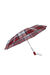 Samsonite Alu Drop S Esernyő  Dark Red Check