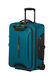 Samsonite Ecodiver Duffle táska kerékkel 55cm hátizsák Petrol Blue/Lime