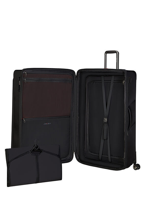 Samsonite Pro-Dlx 6 Trvl Spinner Expandable 84cm  Black